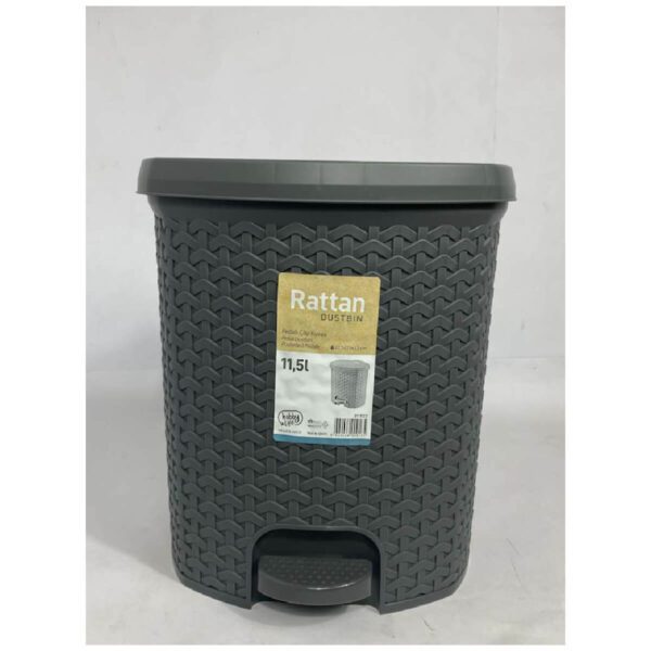 Rattan Pedal Dustbin  / 11,5 Lt