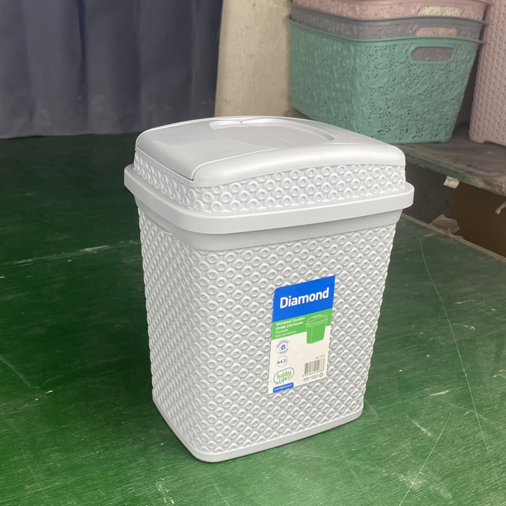 01 1171 Diamond Whirlpool Dustbin / 4,3 Lt - Image 1