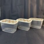 ⁦طقم علب حفظ ترند ديكو 3*2.2 لتر⁩ - الصورة ⁦4⁩