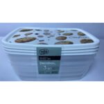 ⁦طقم علب حفظ ترند ديكو 3*2 لتر⁩ - الصورة ⁦9⁩