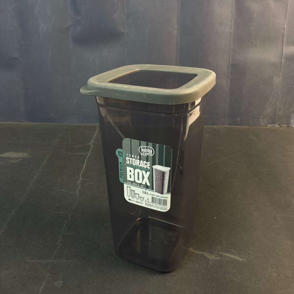 02 0926 علبة حفظ تاور بريميوم 1.5 لتر - الصورة 1