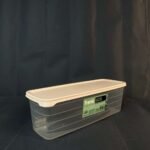 ⁦علبة حفظ تريند مستطيلة 2.35 لتر⁩ - الصورة ⁦2⁩