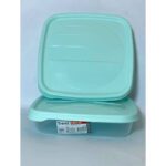 ⁦علبة حفظ مربعة ترند بغطاء 1.3 لتر⁩ - الصورة ⁦3⁩