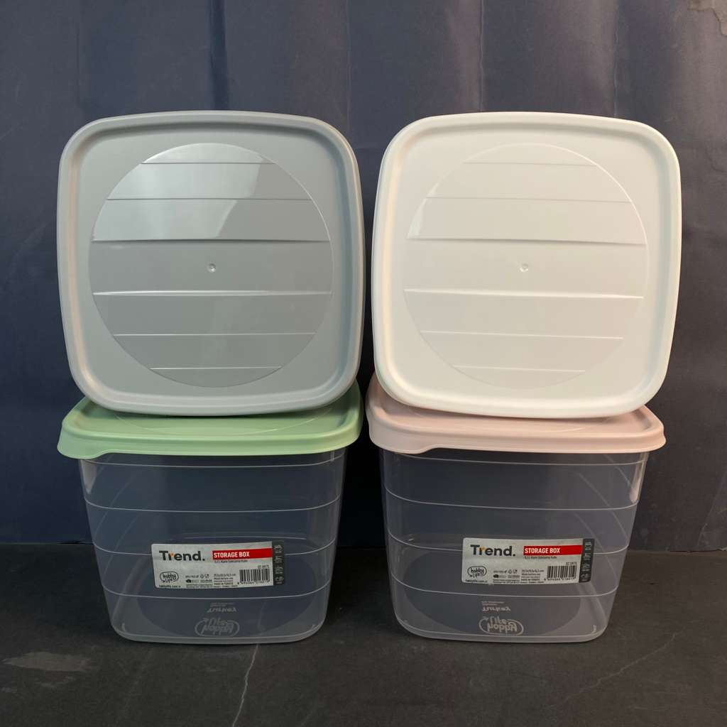 02 0975 Square Trend Storage Box / 5,1 Lt - Image 1