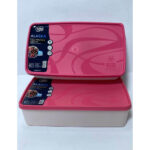 ⁦علبه حفظ مستطيلة نوفروست للفريزر 2 لتر⁩ - الصورة ⁦2⁩