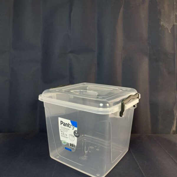 علبة حفظ مربعة شفافه 8.5  لتر