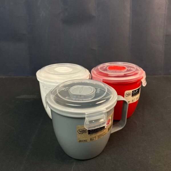 Microwave Soup Cup Assorted Colors 620 Ml