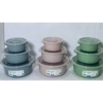 3 Pcs Round Microfresh Pot assorted colors ( 0,5+1+2 L ) - Image 9