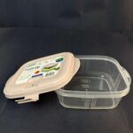 ⁦علبة حفظ مستطيله للميكرويف 900 مللي⁩ - الصورة ⁦3⁩