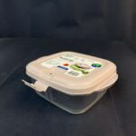 ⁦علبة حفظ مستطيله للميكرويف 900 مللي⁩ - الصورة ⁦4⁩