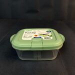 ⁦علبة حفظ مستطيله للميكرويف 900 مللي⁩ - الصورة ⁦5⁩