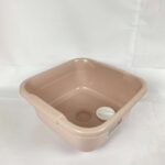 Basin With Strainer (11 Lt) assorted colors (35 × 35 × 16 cm)
