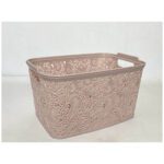 Floria Lace Storage Box W/H Lid  5,5 Lt