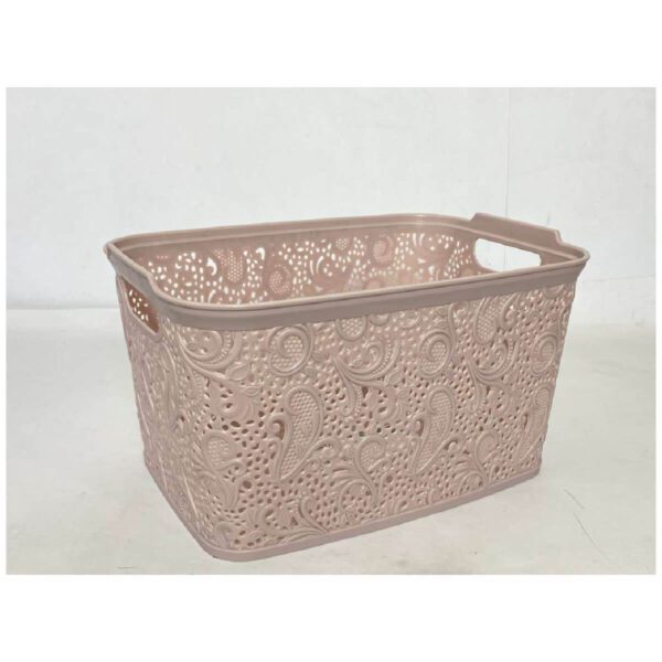 Floria Lace Storage Box W/H Lid  5,5 Lt
