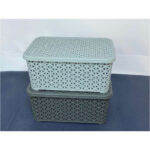 Rattan Storage Box W/H Lid  6 Lt - Image 4