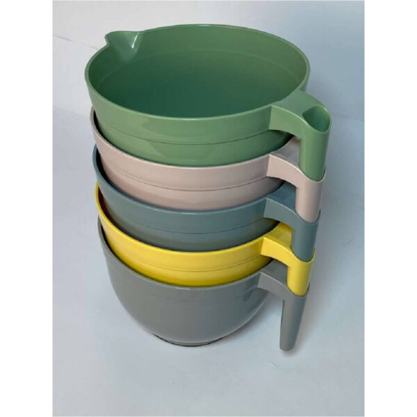 Round Mixing Bowl With Handle 3 Lt