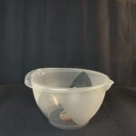 ⁦وعاء خلاط دائري شفاف 3 لتر⁩ - الصورة ⁦4⁩