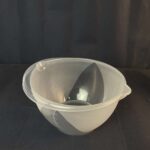 ⁦وعاء خلاط دائري شفاف 3 لتر⁩ - الصورة ⁦2⁩