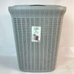 Knit Style Laundry Hamper  55 Lt