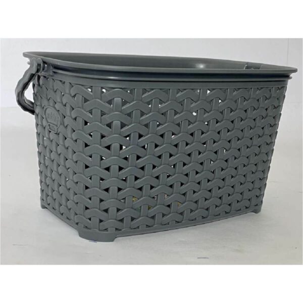 Rattan Peg Basket (15,5x22,3x13 (h) cm)