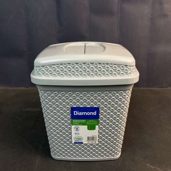 Diamond Whirlpool Dustbin  / 4,3 Lt