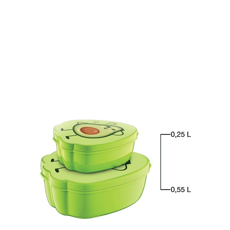 Pear Container 2 Pcs Small Assorted Pear Container (11 x 14.5 x 5,5 (h) cm) – Hobby Life