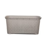 Rattan Rectangle Laundry Basket  26 Lt - Image 9
