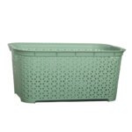Rattan Rectangle Laundry Basket  26 Lt - Image 10