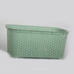 Rattan Rectangle Laundry Basket  26 Lt