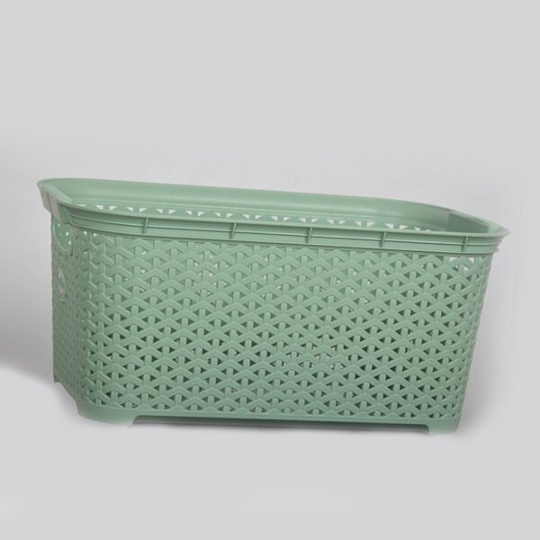 Rattan Rectangle Laundry Basket  26 Lt
