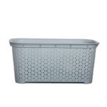 Rattan Rectangle Laundry Basket  26 Lt - Image 11