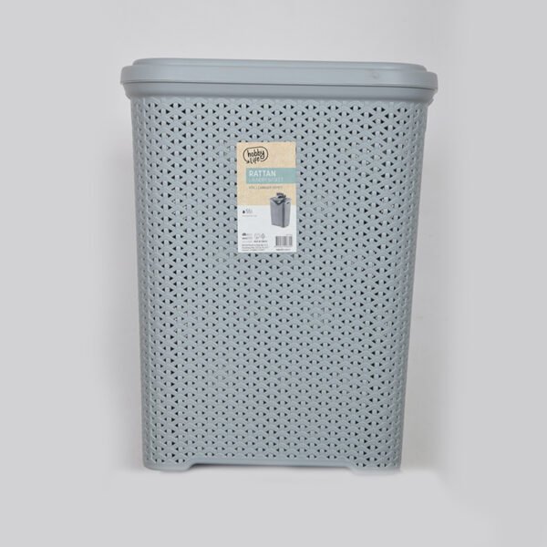 Rattan Laundry Hamper   55 Lt