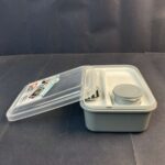 Divided Storage Box With Fork+Spoon+Sauce Box (14,5x20x7,4 (h) cm) - Image 4