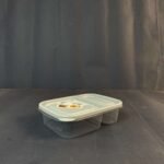 2 Section Small Smart Rect.storage Box (13,5x19x4,5 (h) cm) - Image 3