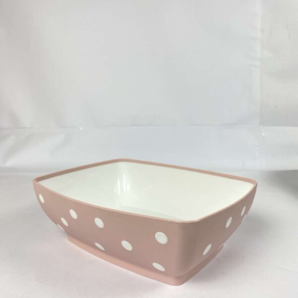 2,5 L Rectangle Spotty Bowl Without Lid