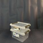 ٢ علبة حفظ جراند بغطاء محكم 1+1.5 لتر