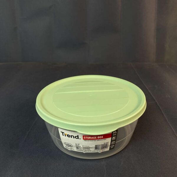 1.1LT ROUND TREND STORAGE BOX