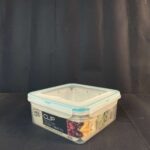 علبة حفظ مربعة بغطاء محكم 2.3 لتر