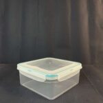 ⁦علبة حفظ مربعة بغطاء محكم 2.3 لتر⁩ - الصورة ⁦3⁩