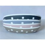 بوله بيضاويه منقطه 600 مللى 23 × 16.5 × 4 cm