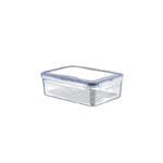 1,4 Lt Heavy Duty Rectangle Airtight Food container with lock and gasket 15 cm x 21.5 cm x 7cm (h)