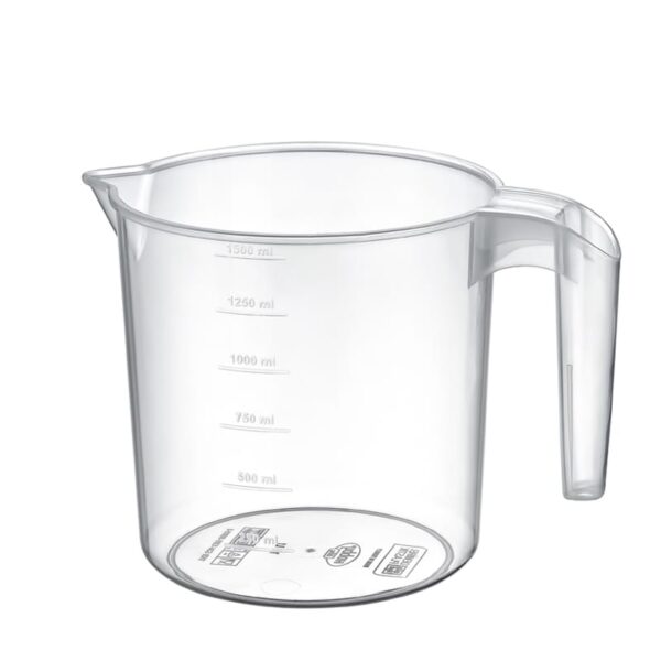 Clear Round Mug (1,5 Lt)