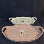 ‏صينية بيضاوي مضادة للانزلاق