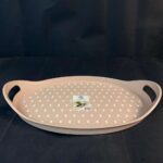 ⁦‏صينية بيضاوي مضادة للانزلاق⁩ - الصورة ⁦3⁩