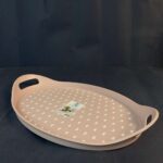 ⁦‏صينية بيضاوي مضادة للانزلاق⁩ - الصورة ⁦5⁩