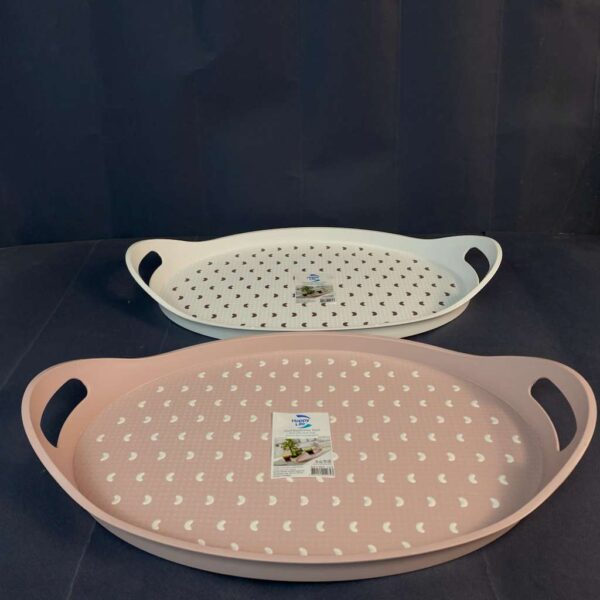 ‏صينية بيضاوي مضادة للانزلاق