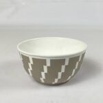 ⁦بولة مدورة مخططة 0.35 لتر⁩ - الصورة ⁦4⁩