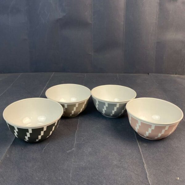 بولة مدورة مخططة 0.35 لتر