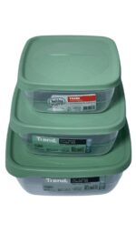 Set of 3 Square Trend Storage Boxes (0.9 L + 1.5 L + 2.5 L) - Image 5