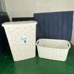 طقم سبت (2 قطعة) منقوش